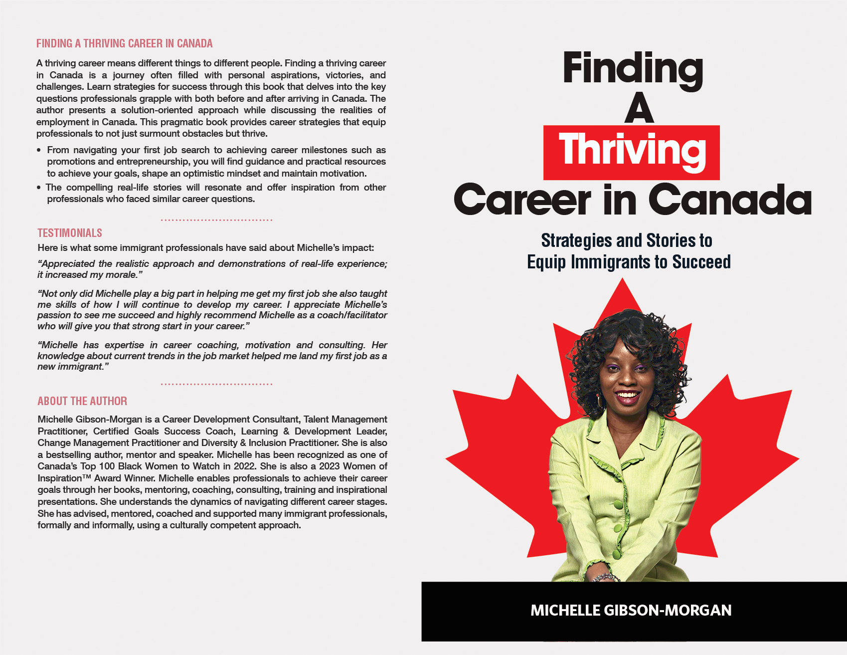 book cover with details